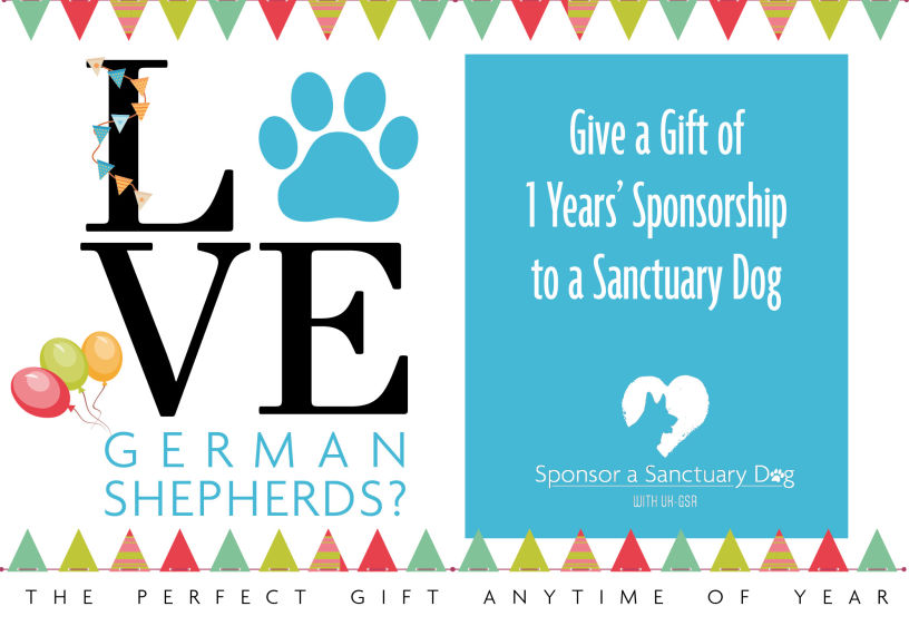 Sponsor A Dog As A Gift